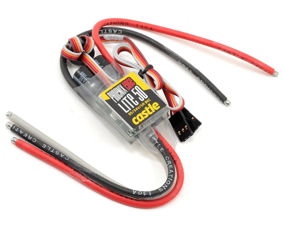 Castle Creations Phoenix Edge Lite 50 25V 50-Amp BL ESC w/5-Amp BEC