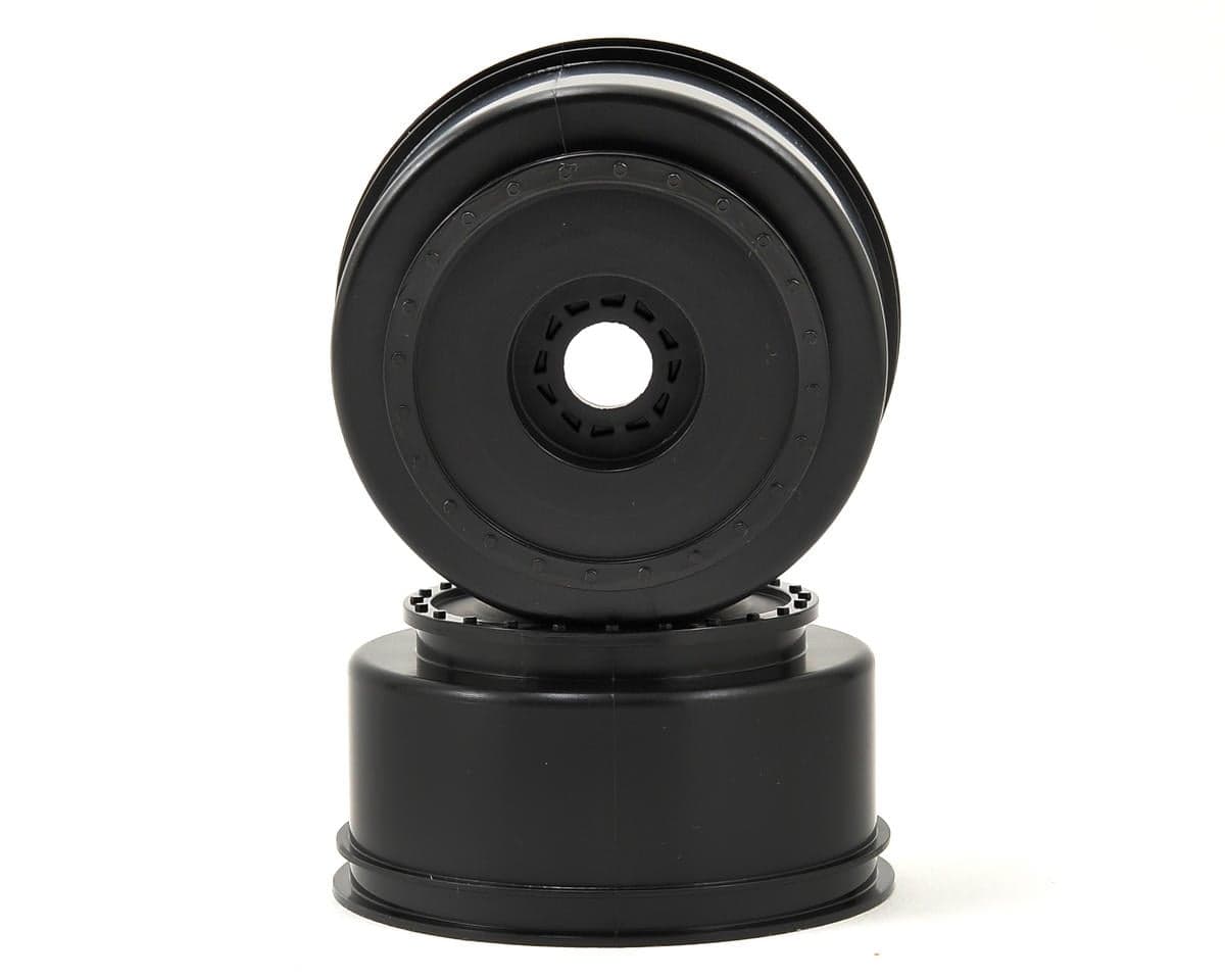 DE Racing 17mm Hex "Borrego" Short Course Wheels (Black) (2) (SC8/Senton)