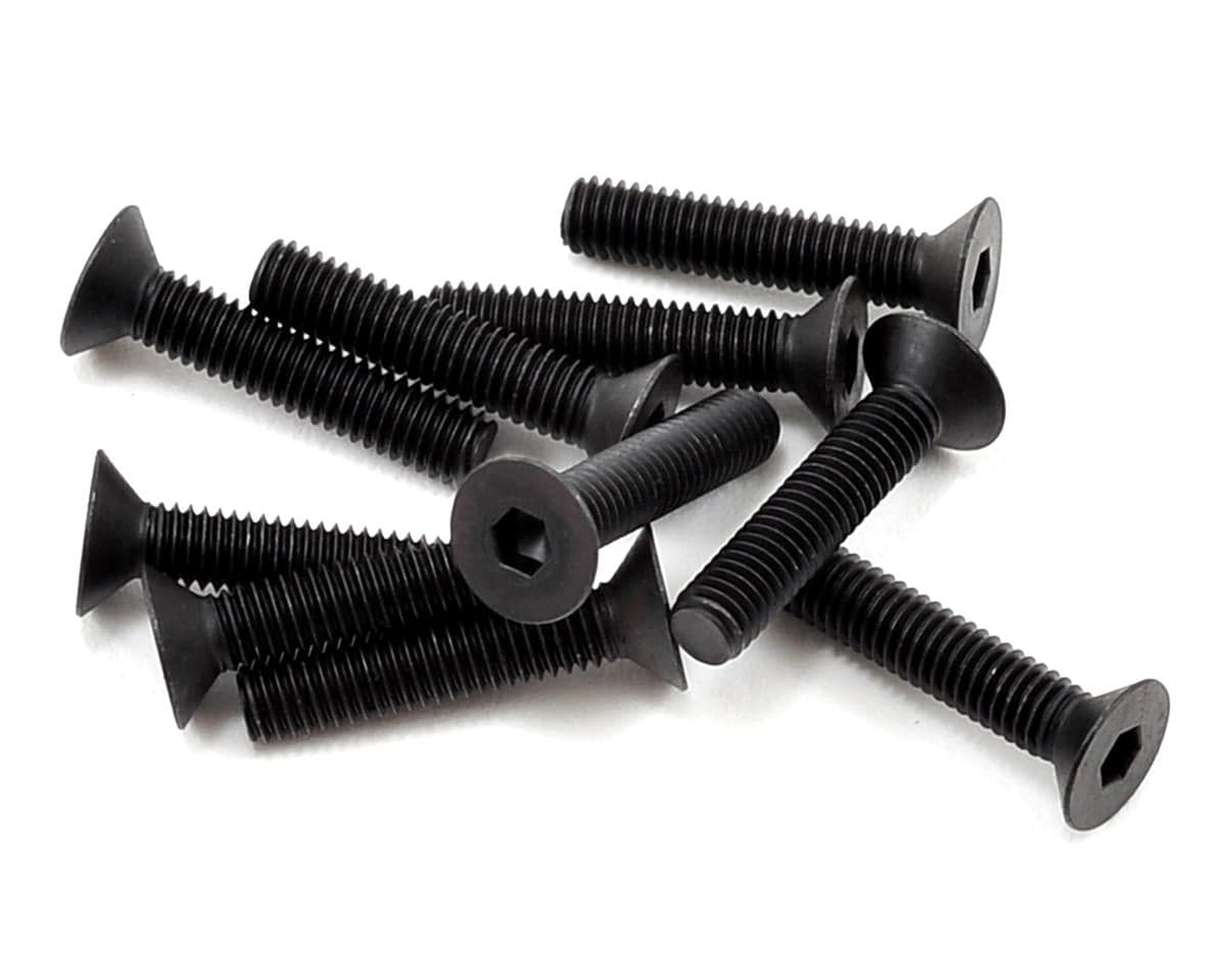 Yokomo 3x15mm Flat Head Screw (10)