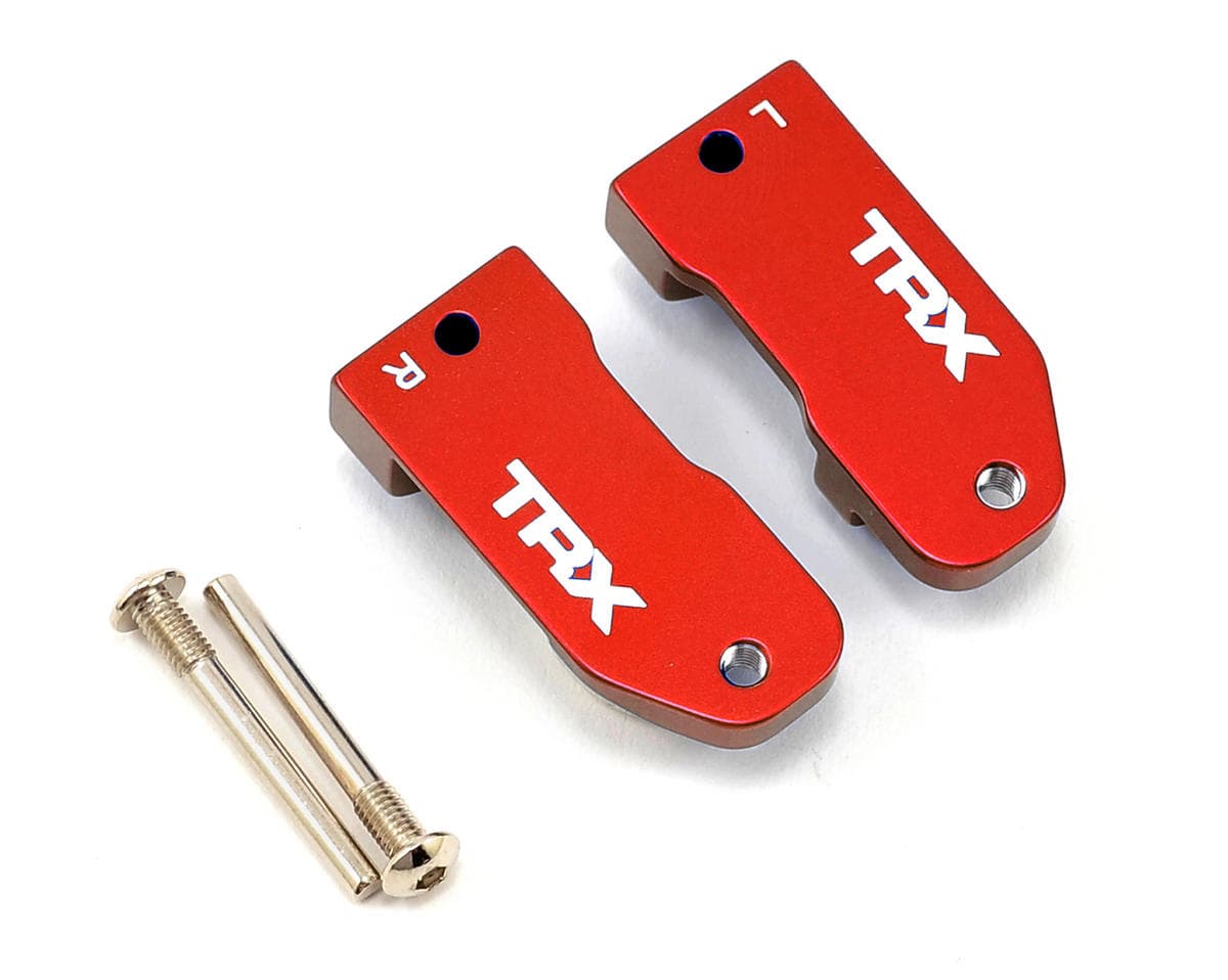 Traxxas Aluminum 30° Caster Blocks (Red) (2)