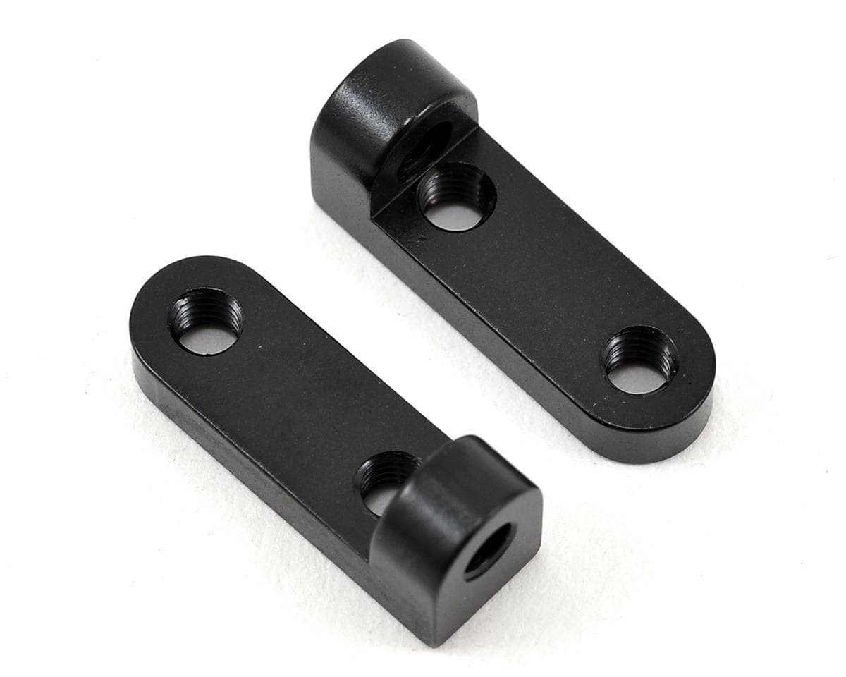 Schumacher Aluminum Servo Mount Set (Black) (2)