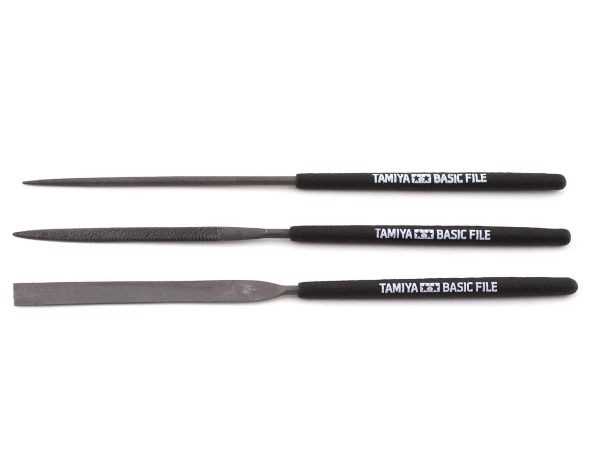 Tamiya Basic Smooth Double-Cut File Set