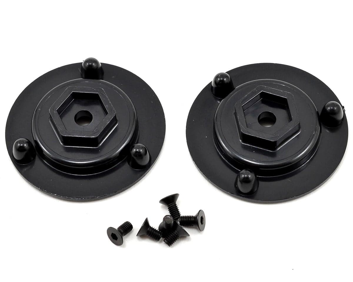 DE Racing 12mm Hex Short Axle Adapters (2)