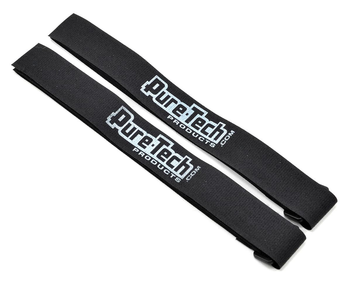 Pure-Tech 8" Xtreme Battery Strap LG (Black) (2)