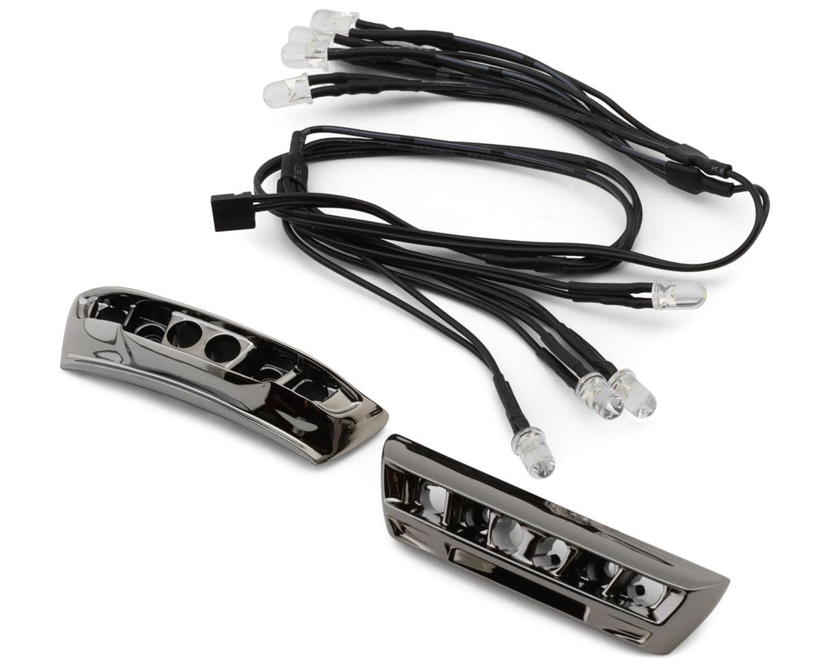 Traxxas E-Revo® Front & Rear Bumper Set w/LED Lights