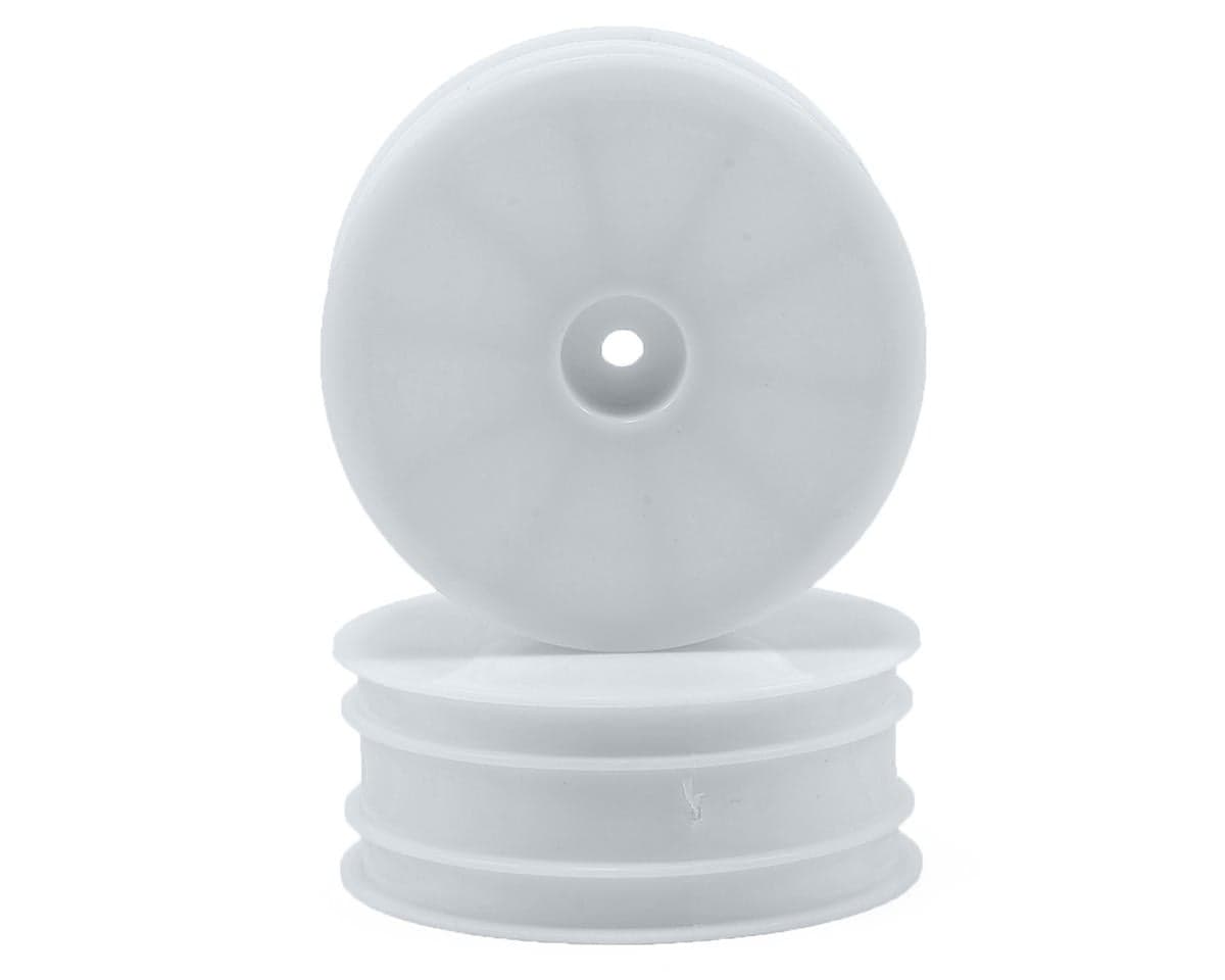 Serpent 12mm Hex 1/10 2WD Front Buggy Wheels (2) (SRX-2) (White)