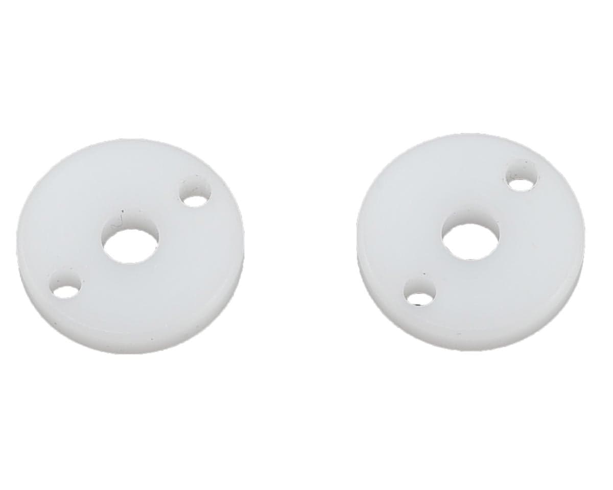 Yokomo "X" Shock Piston (White) (2) (2 Hole/1.7mm)