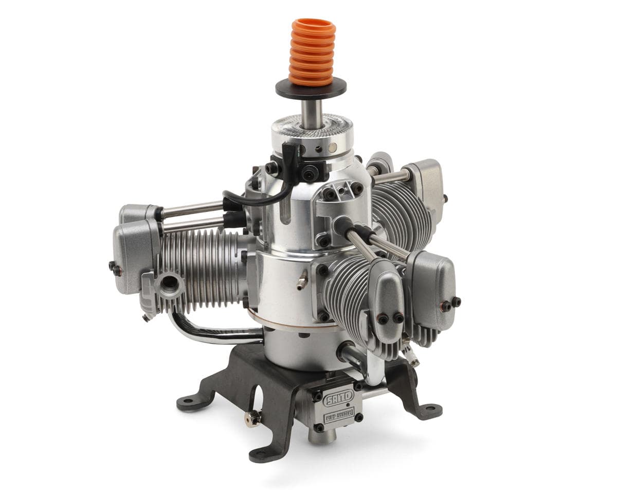Saito Engines 33cc 3-Cylinder Gas Radial Engine: BS