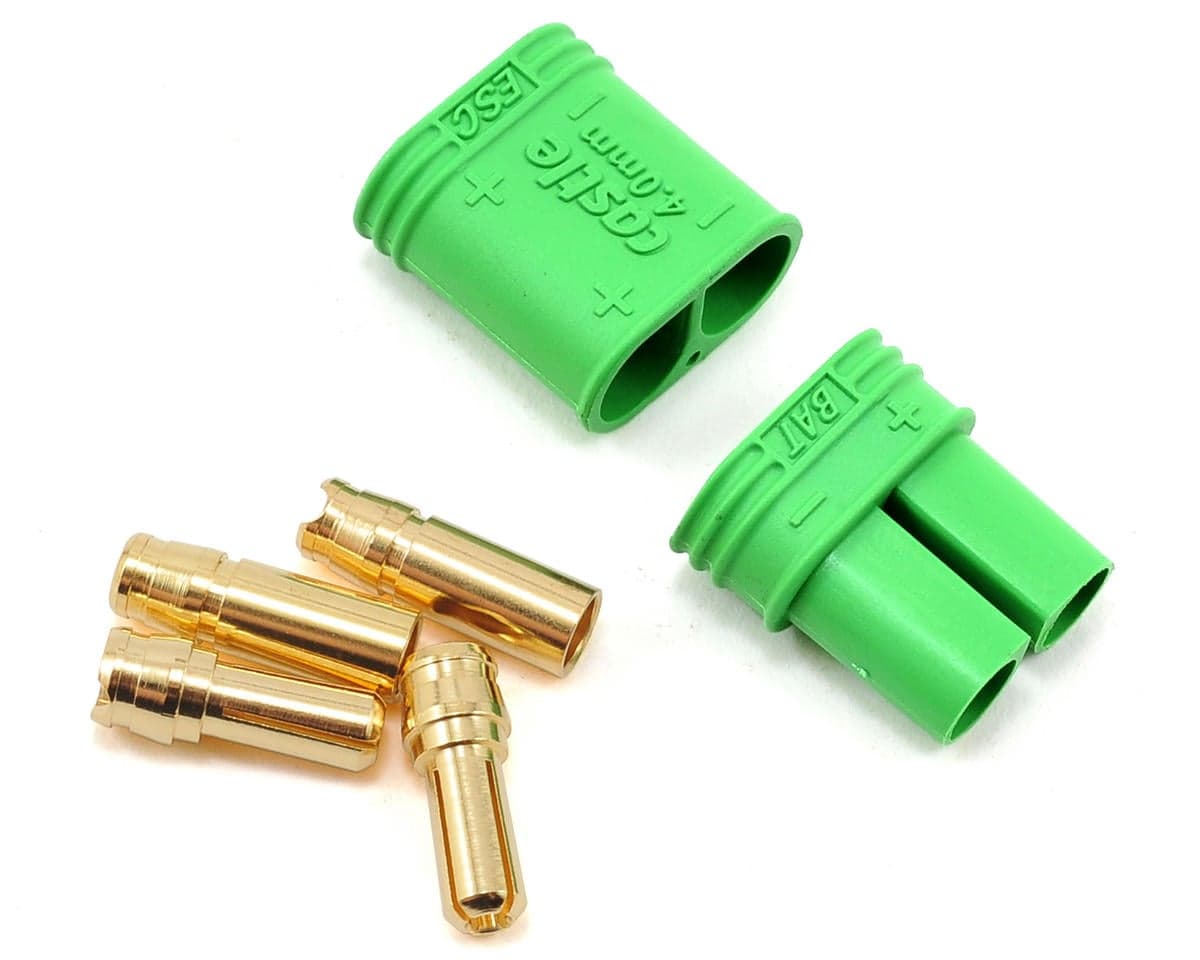 Castle Creations 4mm Polarized Bullet Connector Set (Male/Female)