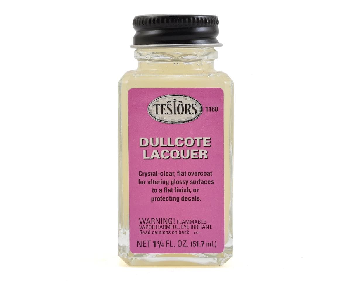 Testors Lacquer Dullcote (1-3/4oz)