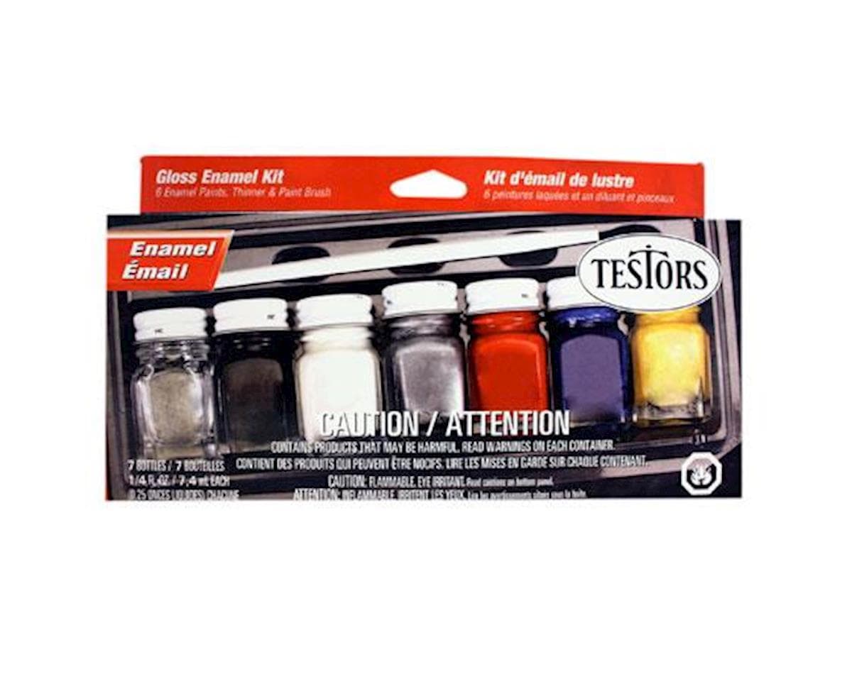 Testors Gloss Enamel Kit (6 Colors)