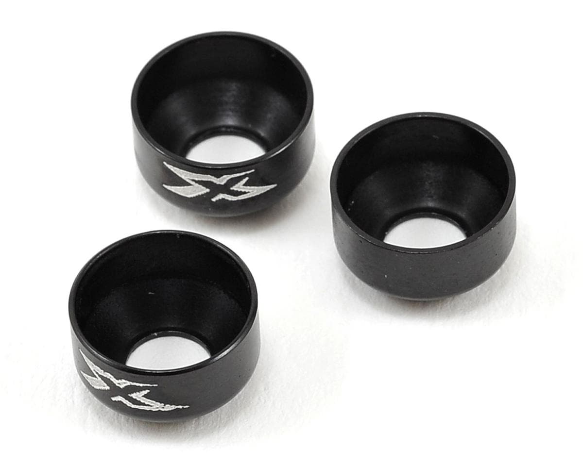 XRAY Aluminum Drive Shaft Safety Collar (Black) (3)