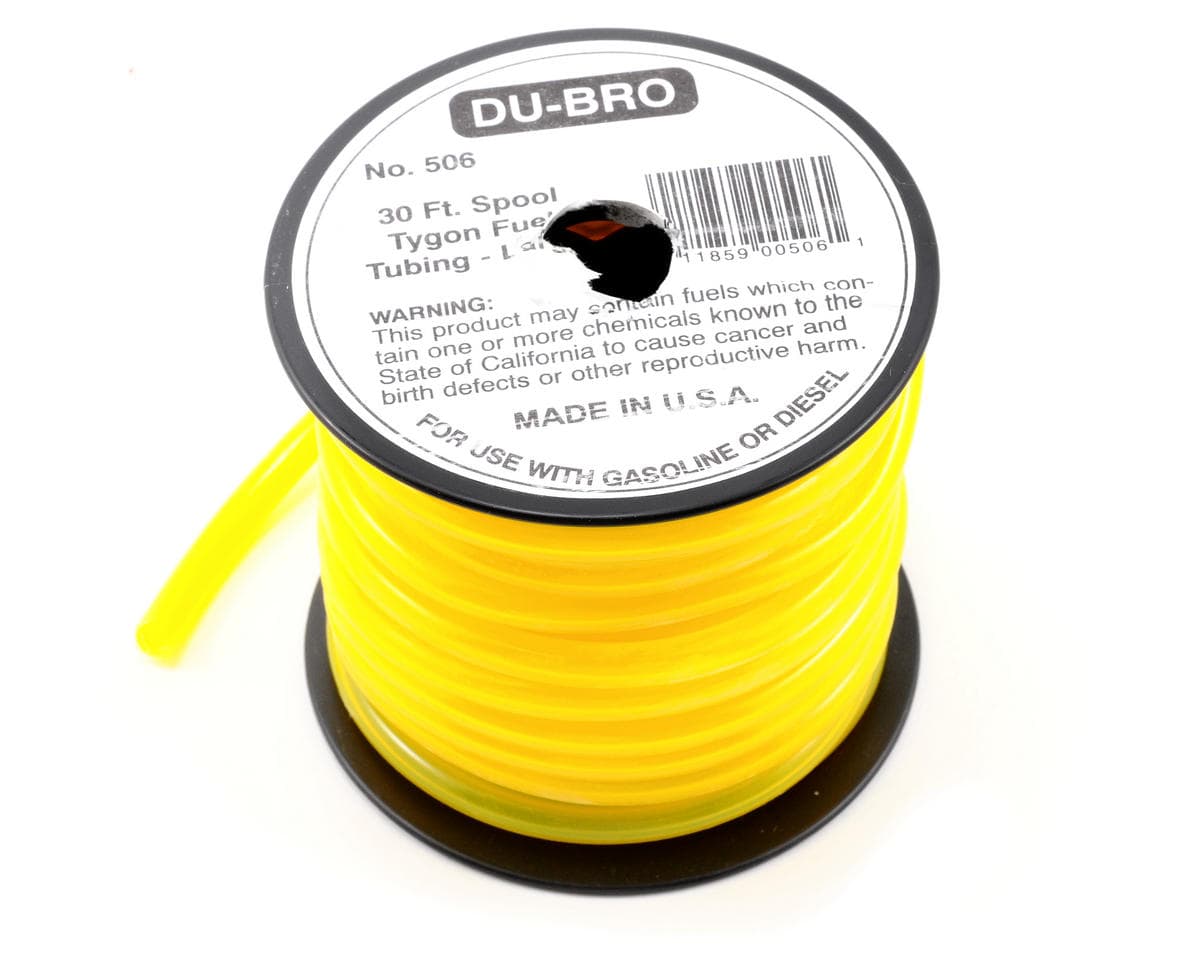 DuBro Large Tygon Gas Fuel Tubing (30')