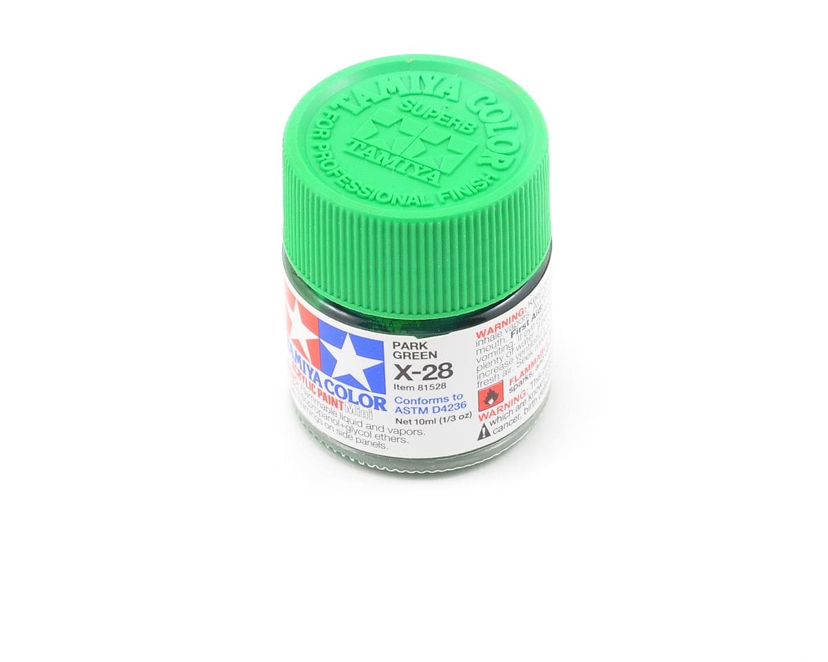 Tamiya X-28 Park Green Acrylic Paint (10ml)