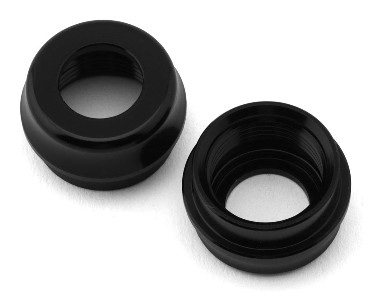 HB Racing Big Bore Shock Bottom Cap (Black) (2)