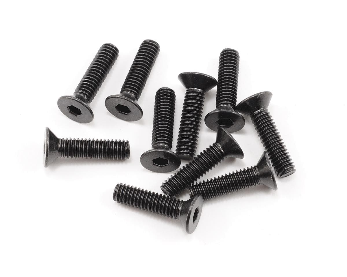 HPI 4x15mm Flat Head Screw (10)