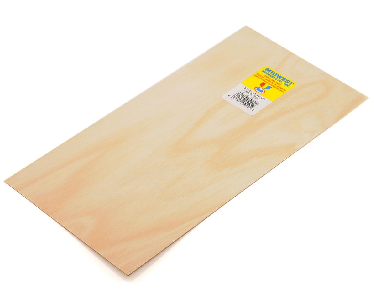 Midwest Plywood 1/32 x 6 x 12" (6)