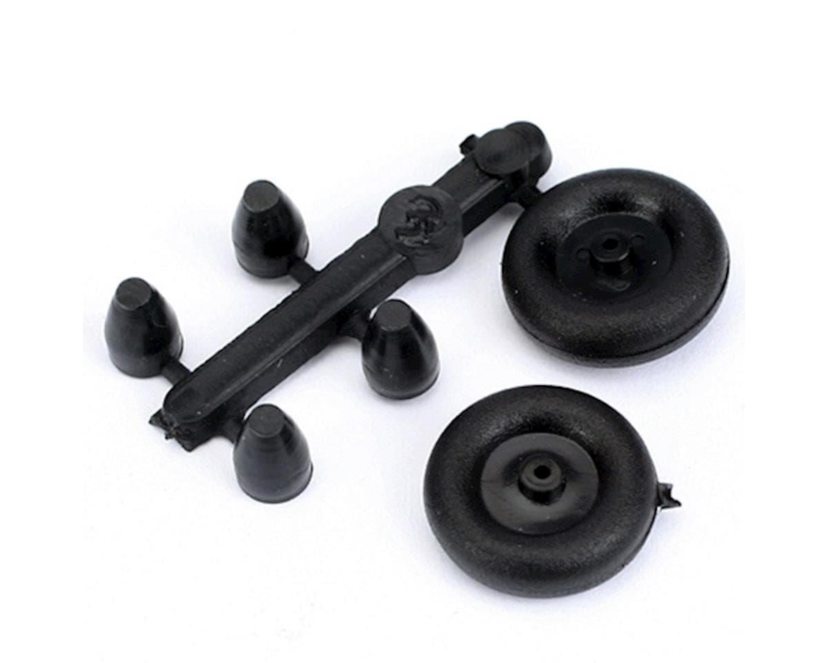 DuBro Micro Tail Wheel with Retainers (2) (1/2")
