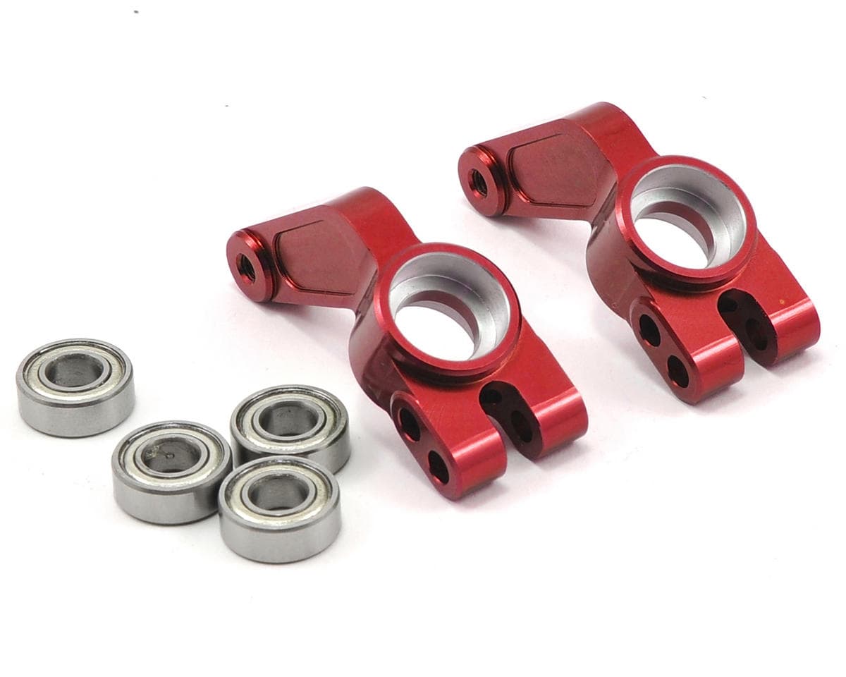 ST Racing Concepts Oversized Rear Hub Carrier for Traxxas Slash/Stampede/Rustler w/Bearings (Red)