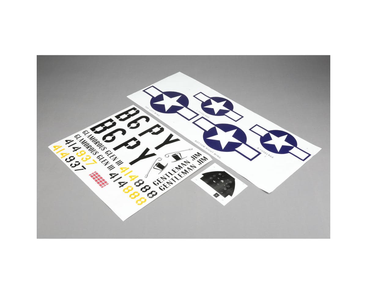 Hangar 9 Decals: P-51D 60cc