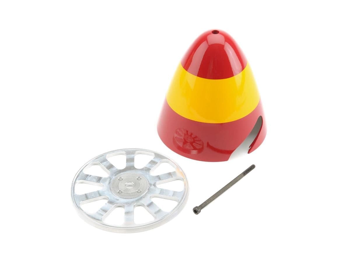Hangar 9 Painted Aluminum Spinner Cone: P-51D 60cc