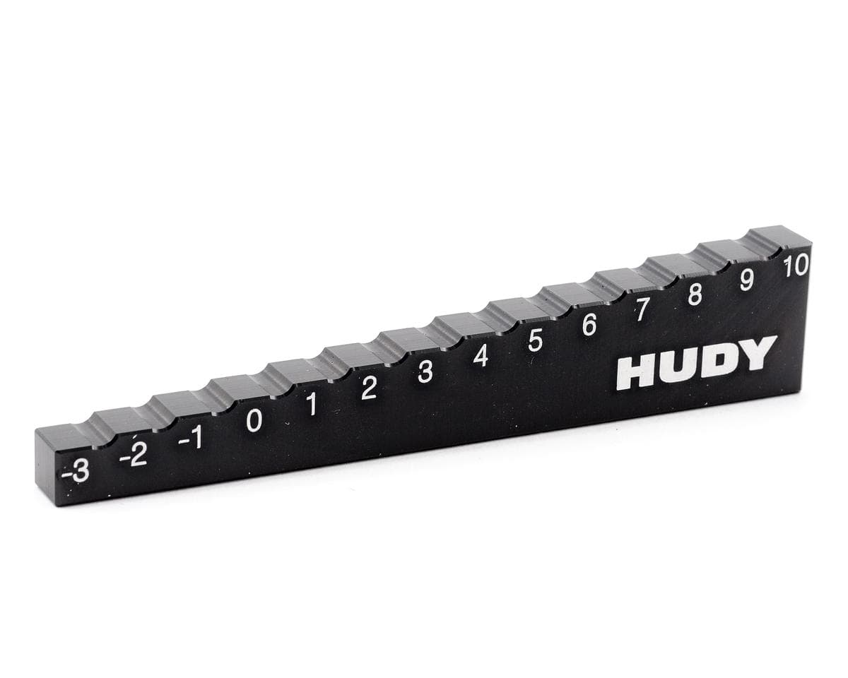 Hudy Chassis Droop Gauge -3 to 10mm For 1/10th Car