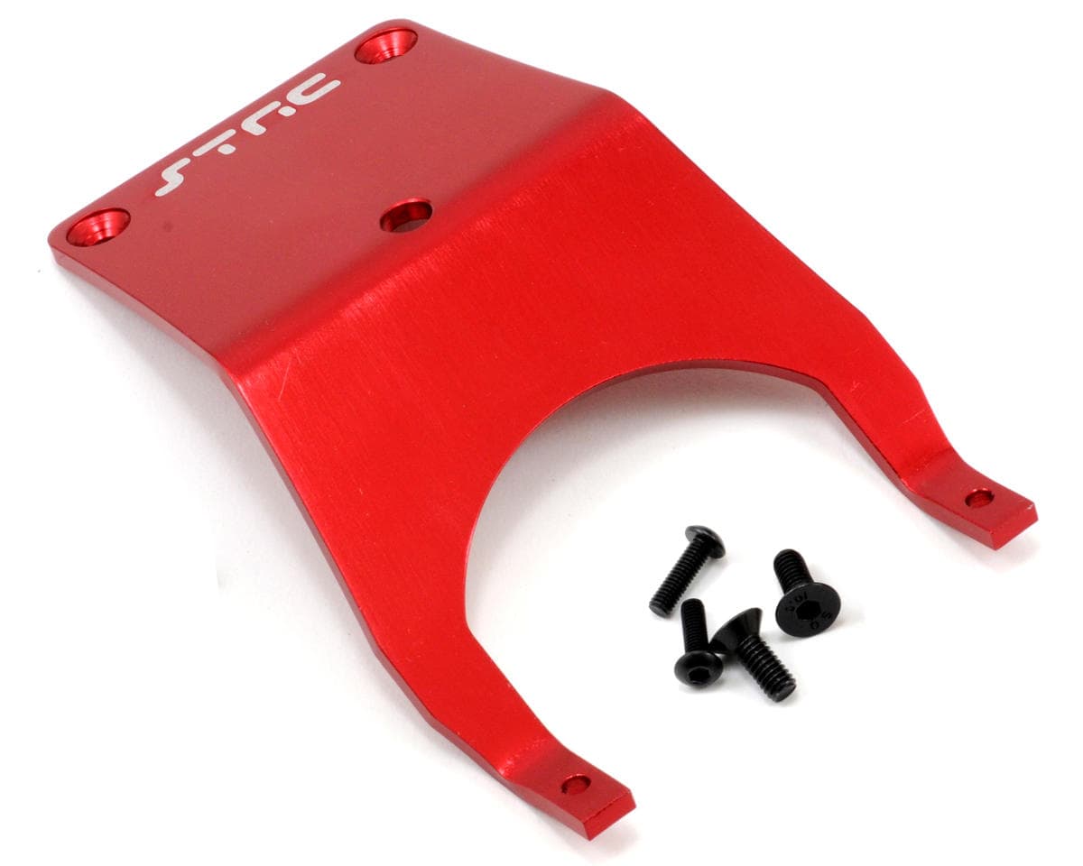 ST Racing Concepts Aluminum Front Skid Plate for Traxxas Slash/Stampede (Red)