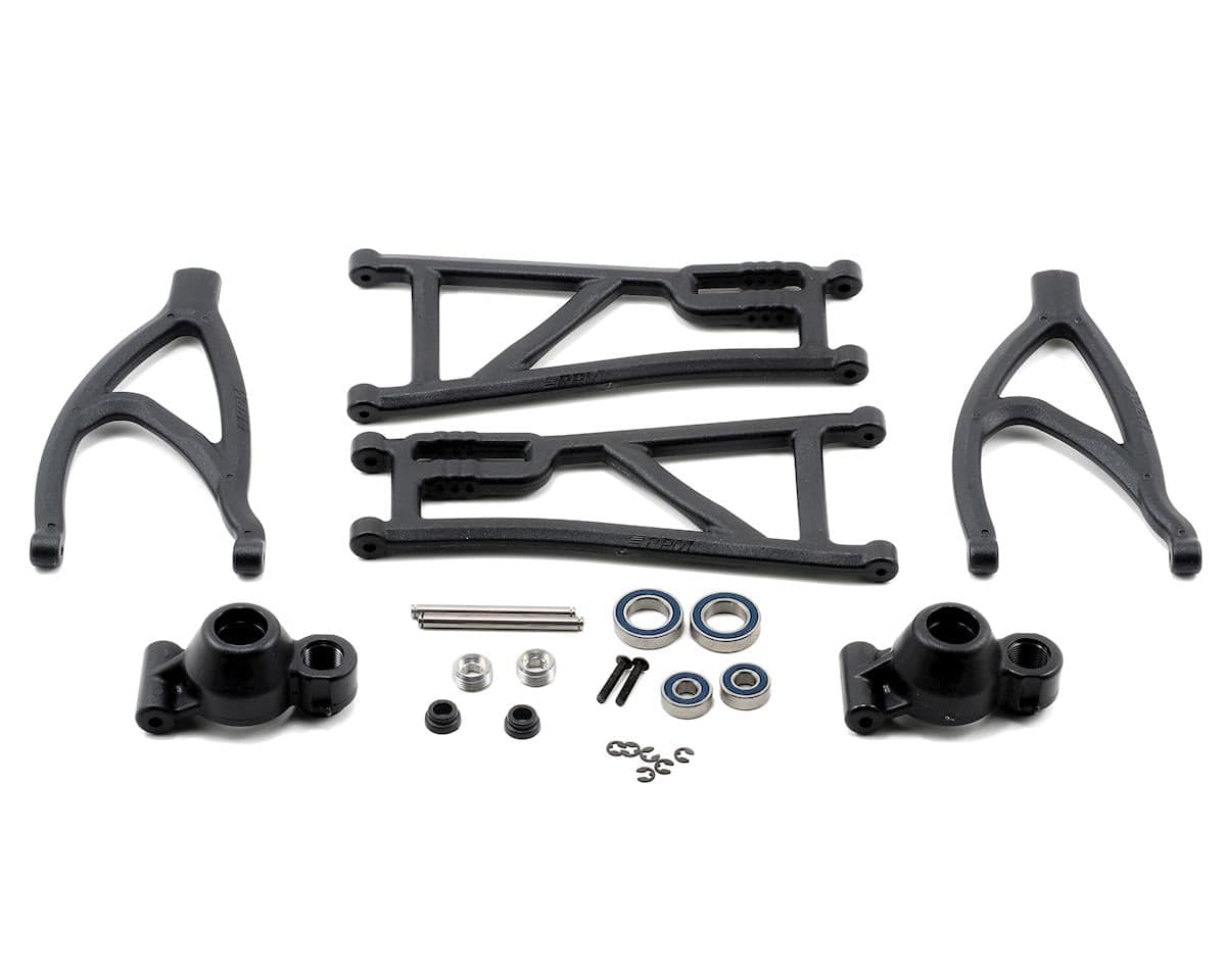 RPM True-Track Rear A-Arm Conversion Kit for Traxxas Revo (Black)