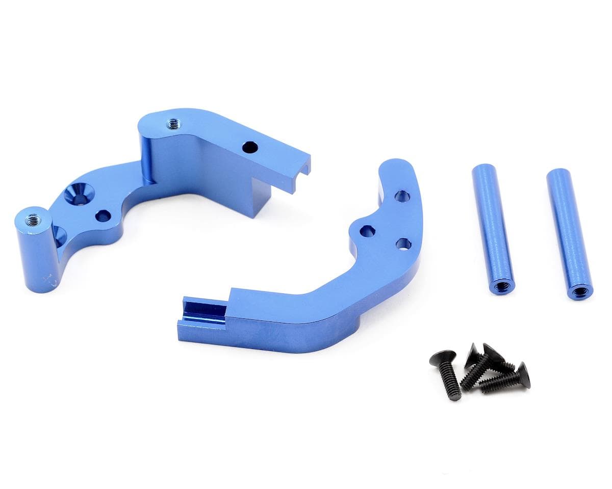 ST Racing Concepts Aluminum Rear Motor Guard for Traxxas 2WD Slash/Rustler/Stampeded (Blue)