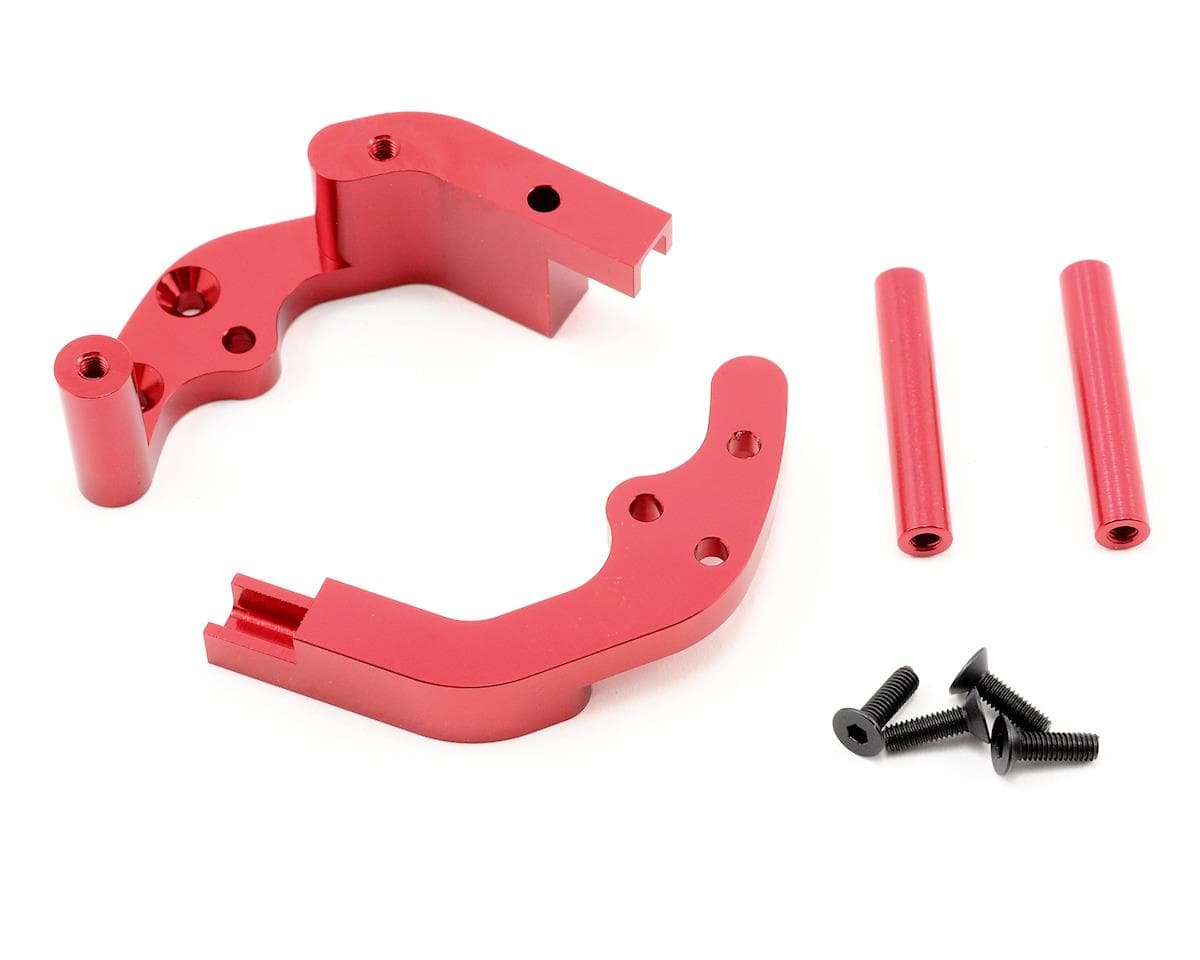 ST Racing Concepts Aluminum Rear Motor Guard for Traxxas 2WD Slash/Rustler/Stampeded (Red)