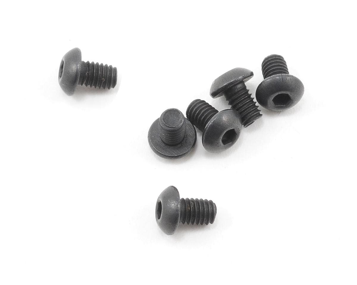 Team Associated 2.5x0.45x4mm Button Head Screw (6)