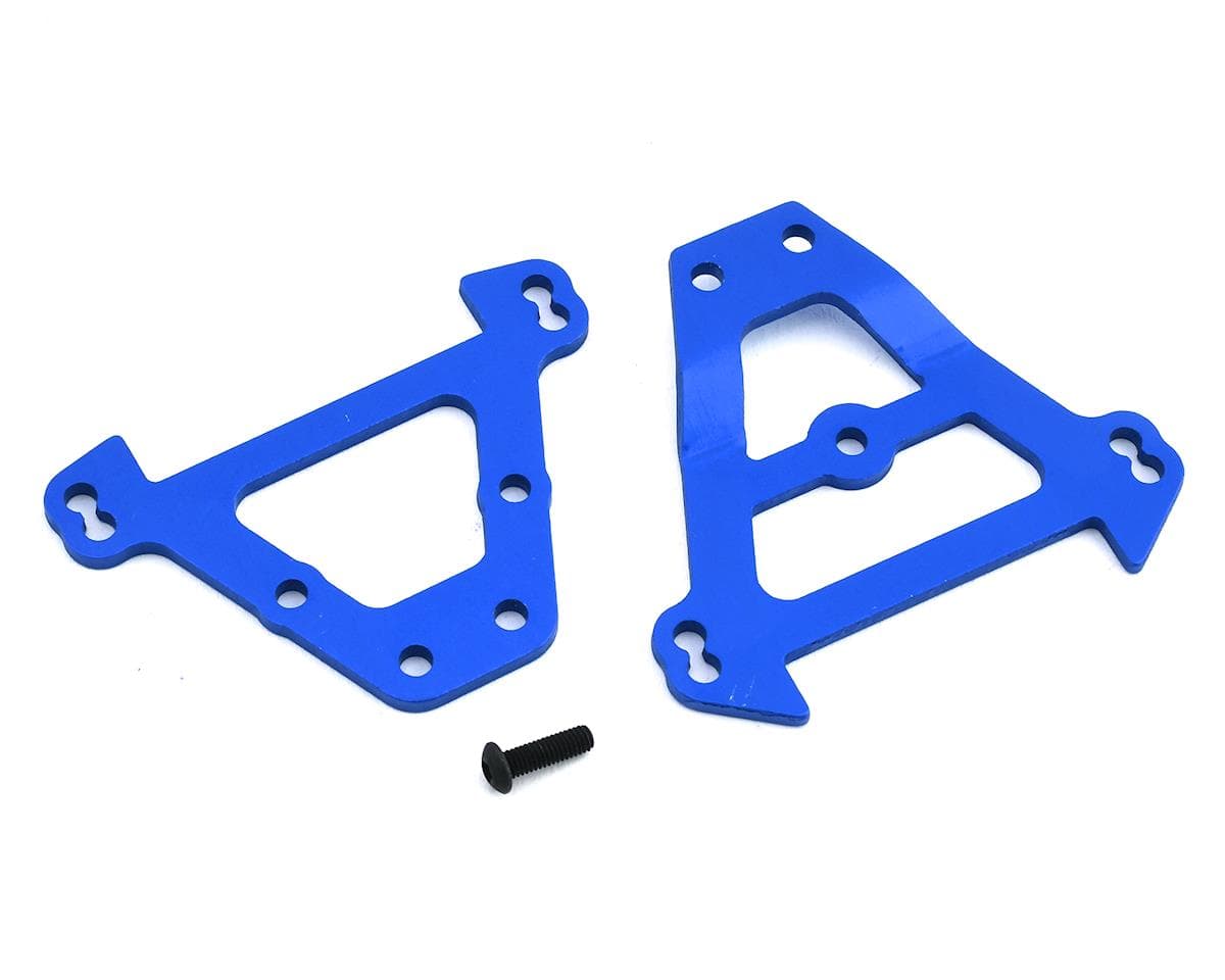 Traxxas Aluminum Bulkhead Tie Bars (Blue)