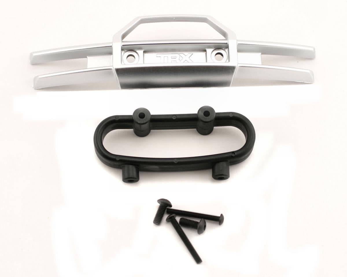 Traxxas Revo Front Bumper w/Mount (Satin Chrome)