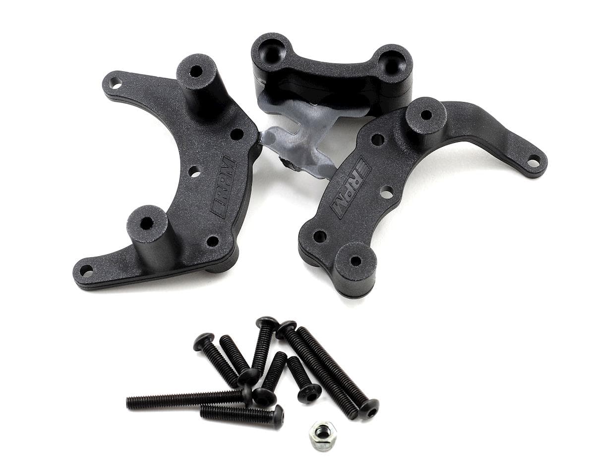 RPM Bumper Mount for Traxxas Rustler/Stampede/Bandit/Slash (Black)