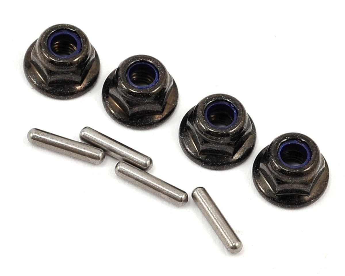 Yokomo Wheel Pin & Nut Set (4)