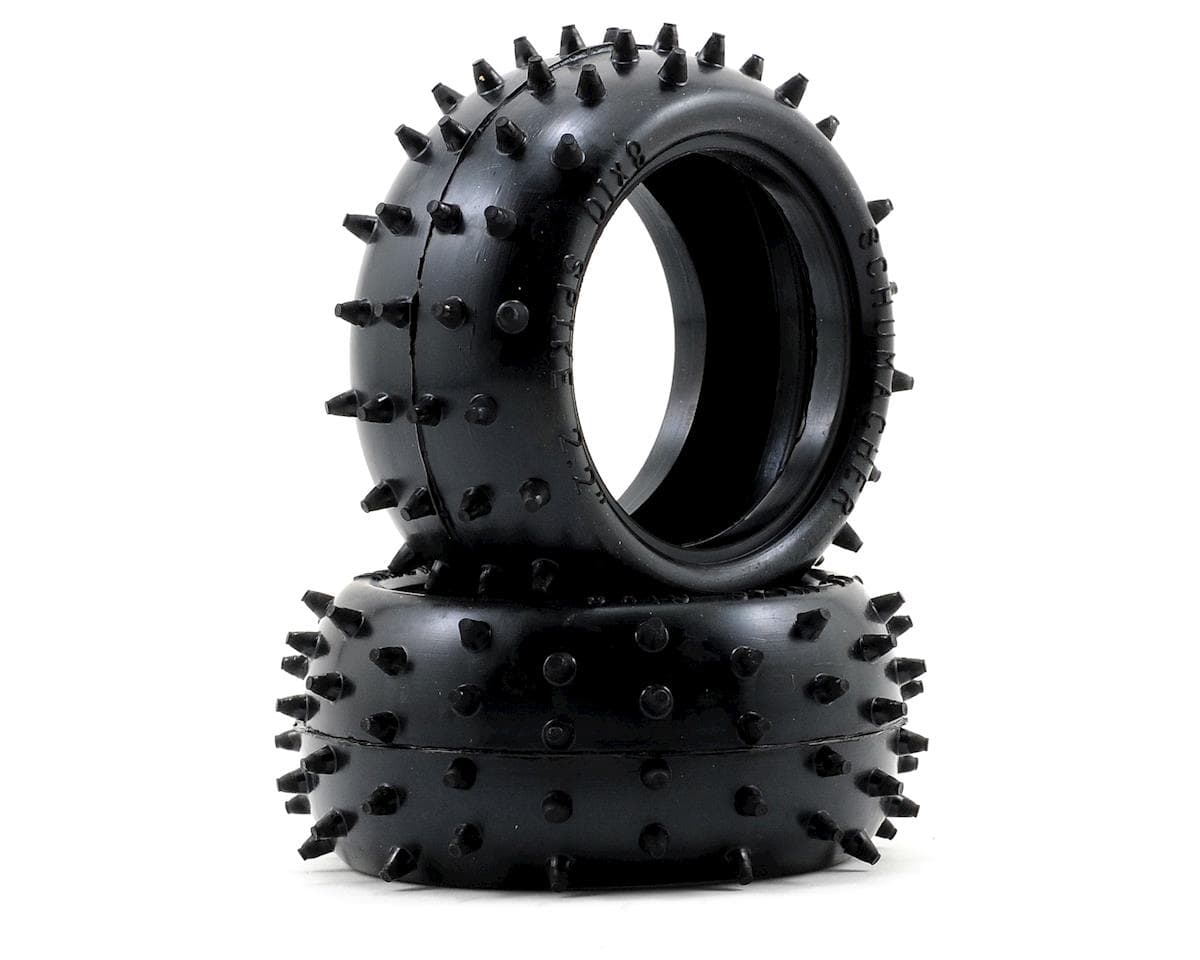 Schumacher "Full Spike" 2.2" 1/10 Buggy Rear Tires (2) (Yellow)