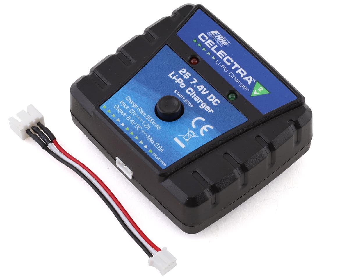 E-flite Celectra 2S 7.4V DC LiPo Charger