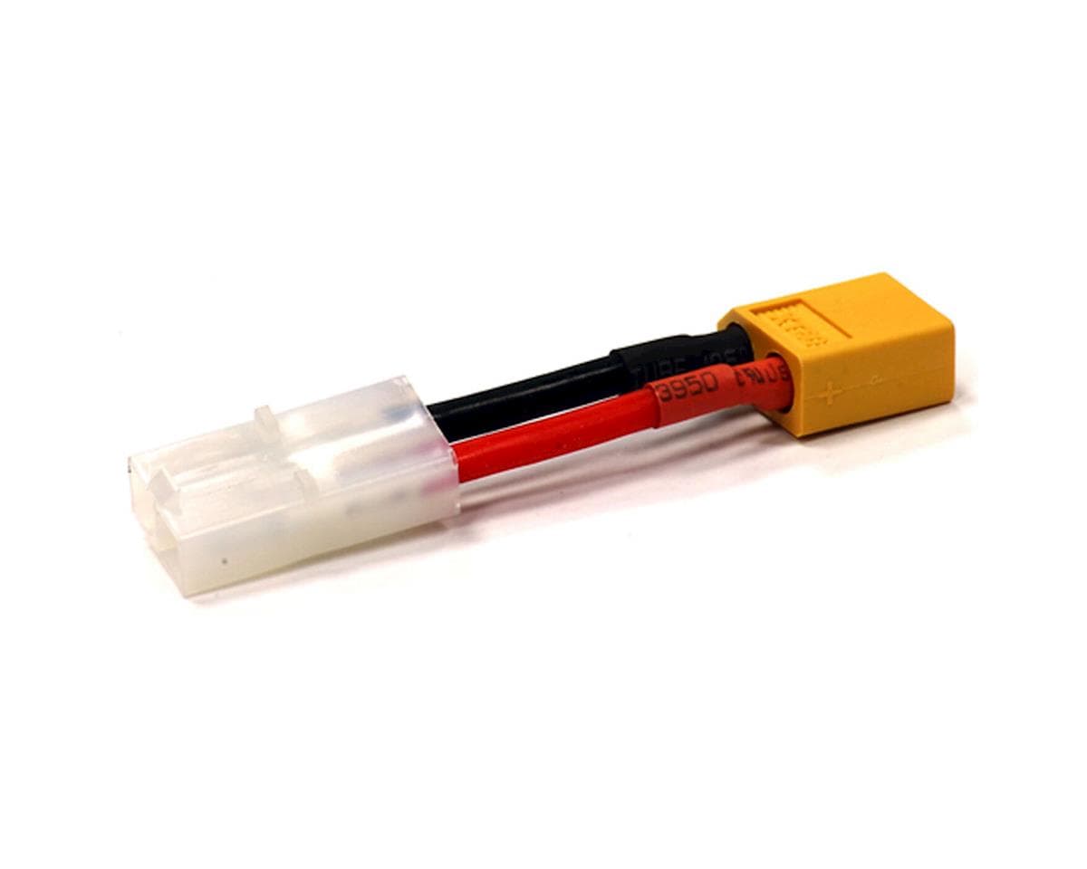 Team Integy Battery Connector Adapter (XT60 Male to Tamiya Female)