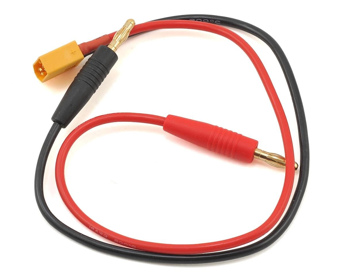 Team Integy 300mm Connector Adapter (XT60 Male to Banana Male)