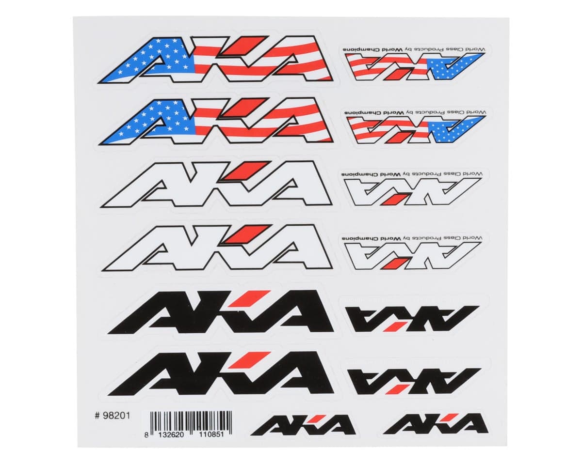 AKA Decal Sheet (Large)