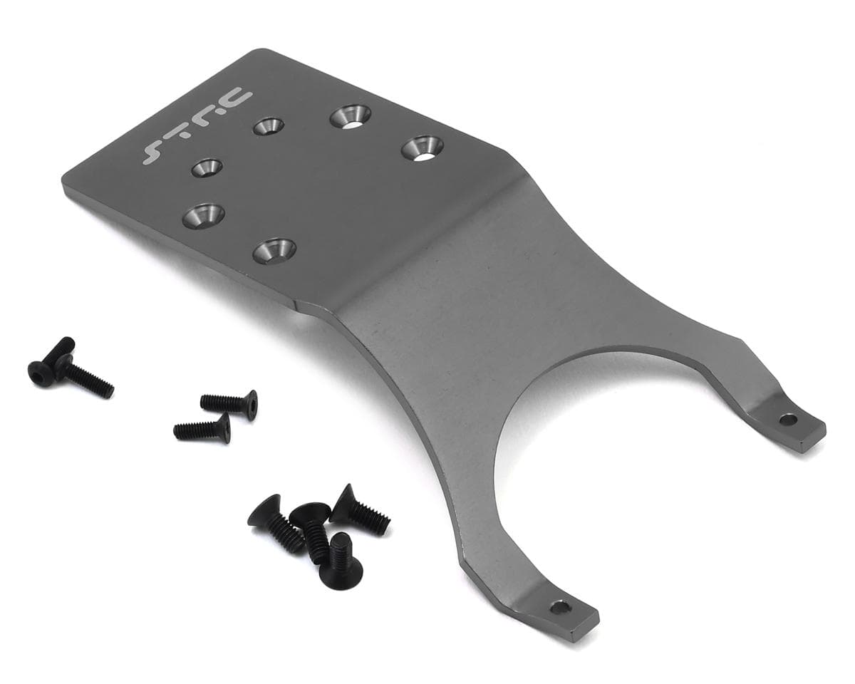 ST Racing Concepts Aluminum Rear Skid Plate for Traxxas Slash/Stampede (Gun Metal)