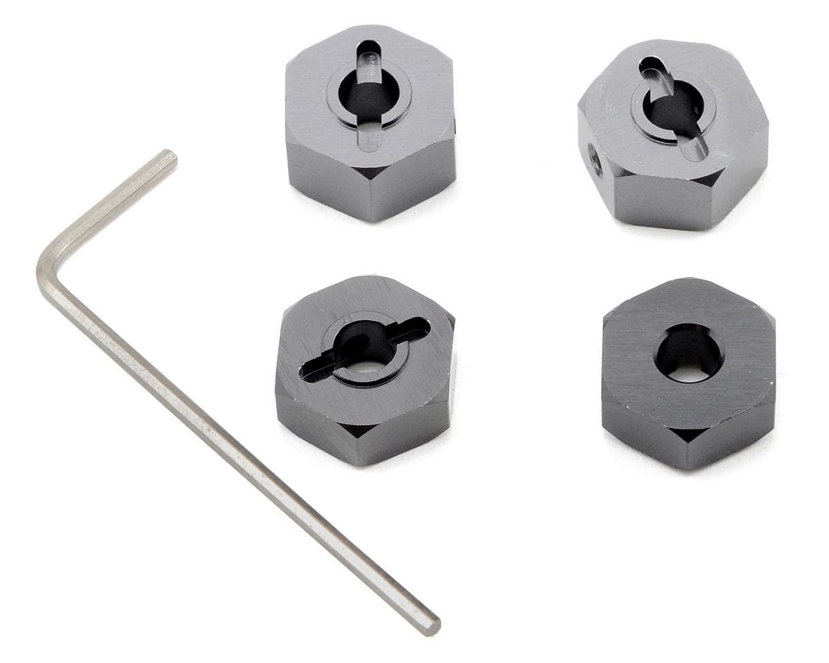 ST Racing Concepts 14mm Aluminum Wheel Hex for Traxxas Stampede (Gun Metal) (4)