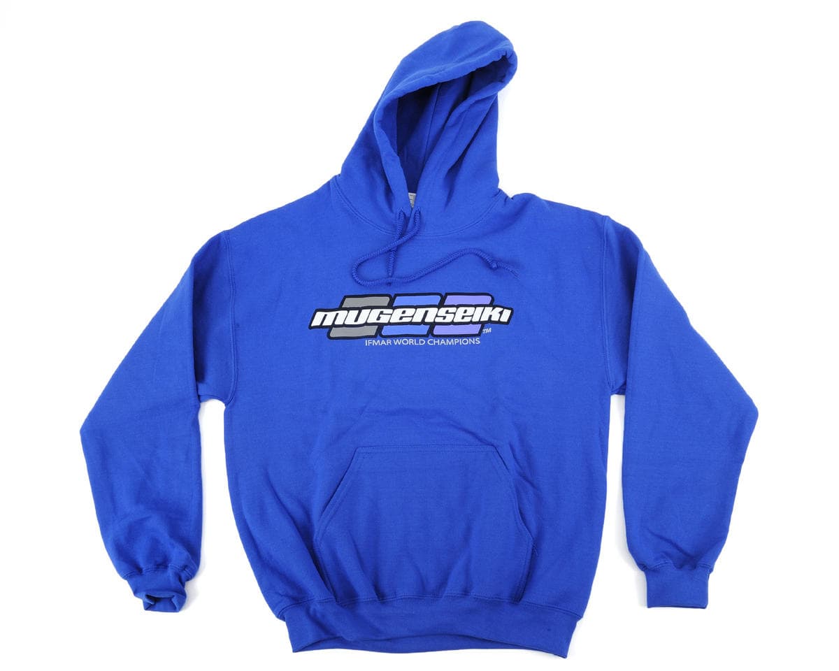 Mugen Seiki "3 Dot" Hoodie (Blue) (3XL)