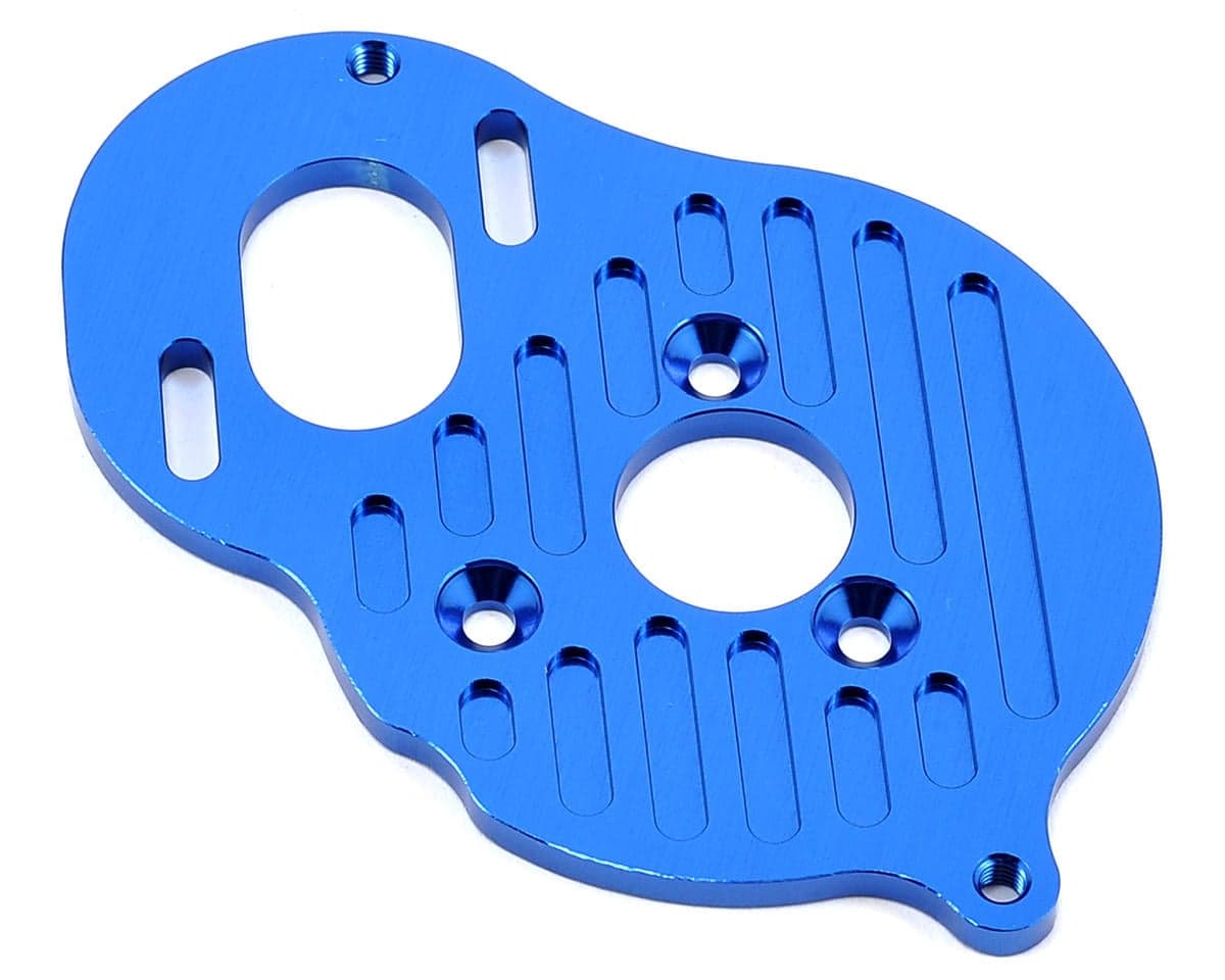 ST Racing Concepts B5/B5M Aluminum Motor Mount Plate (Blue) (4-Gear & B5)