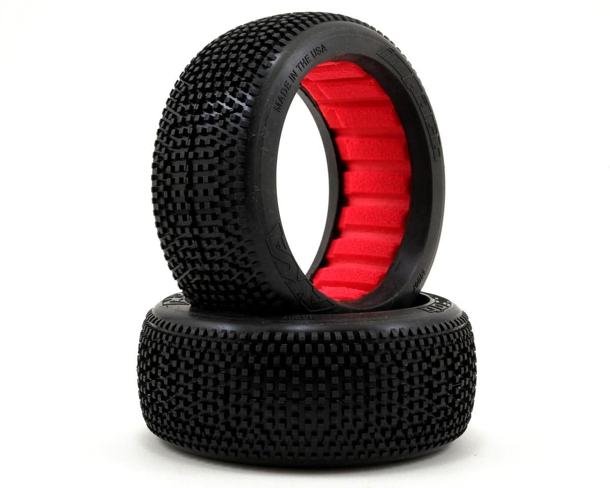 AKA Impact 1/8 Buggy Tires (2) (Soft - Long Wear)