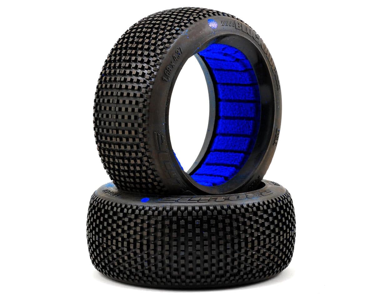 Pro-Line Blockade 1/8 Buggy Tires w/Closed Cell Inserts (2) (M4)