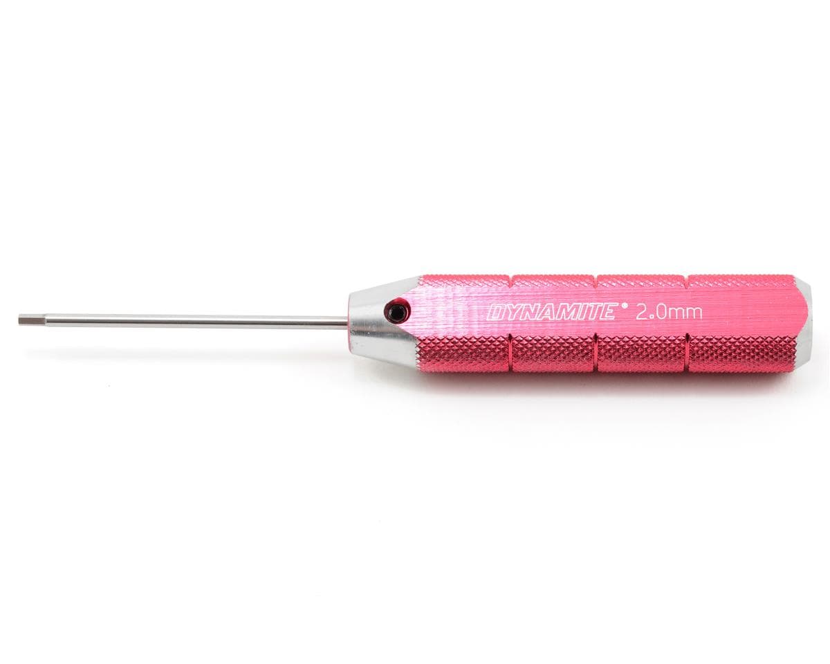 Dynamite Machined Hex Driver, Red: 2.0mm