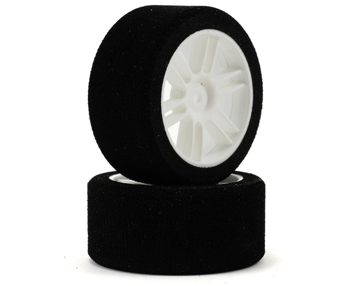 Xceed RC 30mm Enneti 1/10 Nitro Sedan Rear Tire (2) (White) (45 Shore) w/12mm Hex