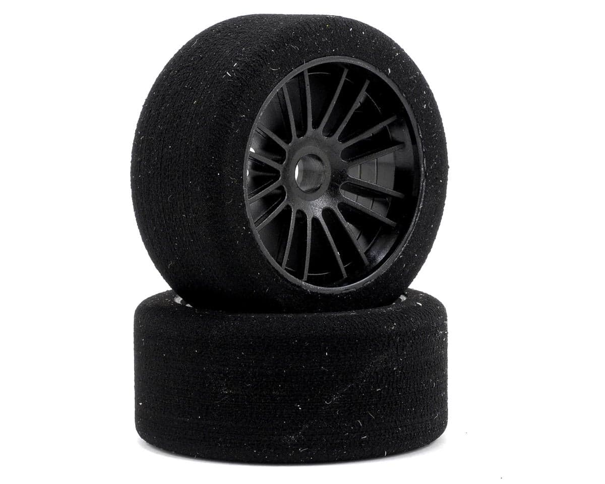 Xceed RC "Enneti" World GT Carbon Carpet Front Tires (2) (Black) (40 Shore) (Not Hex)