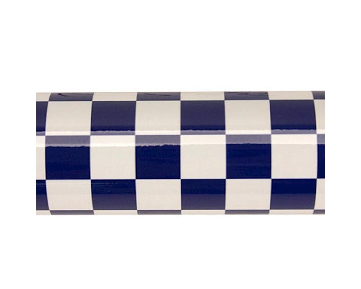 Hangar 9 UltraCote 1/2" Squares (White/Blue) (2 Meter)